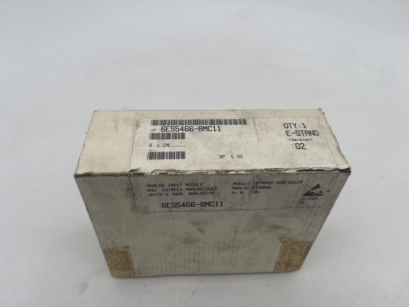 Analog input module 6es5 466-8mc11