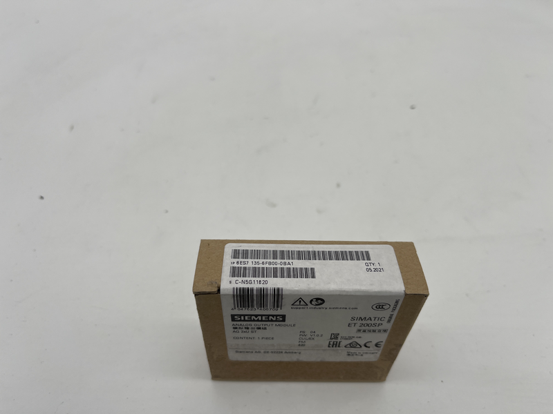 Analog output module et200sp 6es7 135-6fb00-0ba1