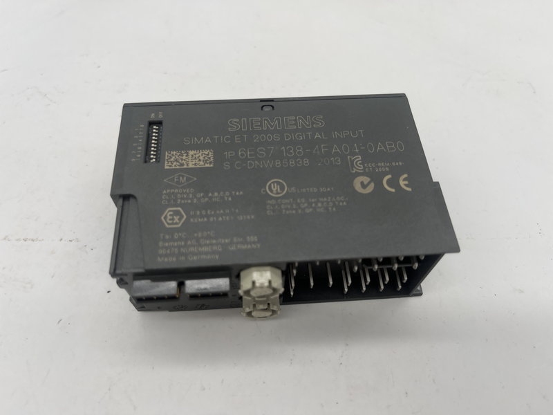 modulo di elettronica per ET200S, 4/8 F-DI PROFIsafe, DC 24V, 6es7 138-4fa04-0ab0