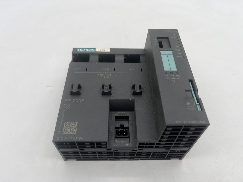 SIMATIC DP, IM151-8 PN/DP CPU p. ET200S, memoria di lavoro 192 KB, int. Interfaccia PROFINET 6es7 151-8ab01-0ab0