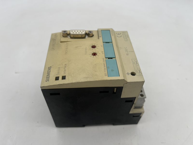 LINK MODULE FOR CONNECTING PROFIBUS-DP TO RS 232C INTERFACE. 6es7 158-0aa01-0xa0