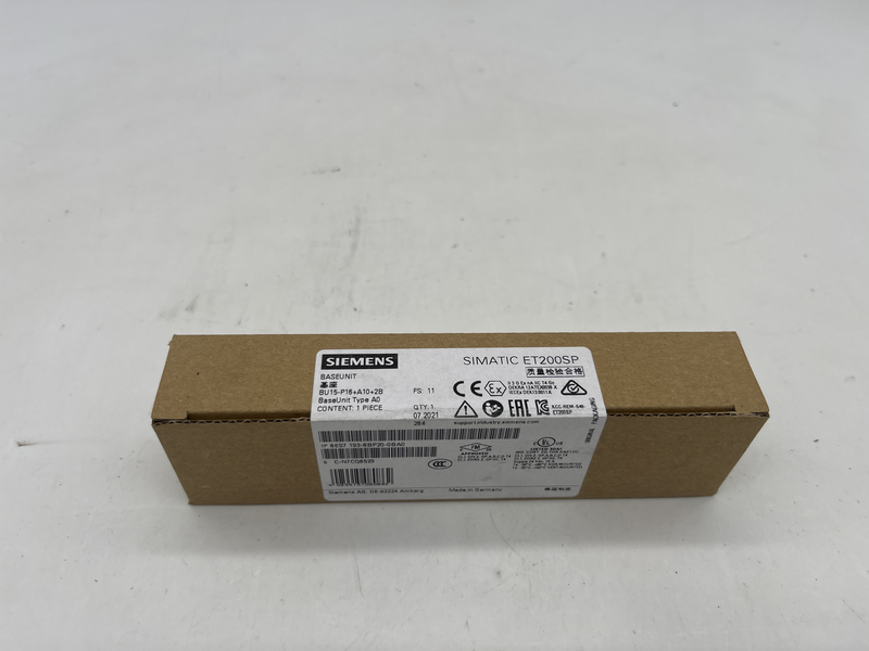 SIMATIC ET 200SP, Unità di base BU15-P16+A10+2B, BU tipo A0