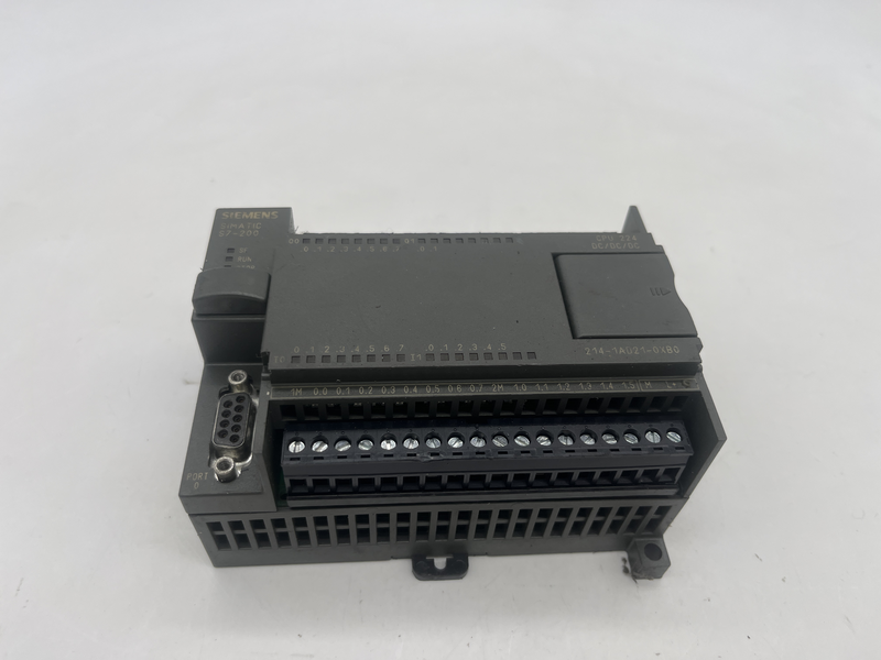CPU 224, COMPACT UNIT, DC POWER SUPPLY 14 DI DC/10 DO DC, 8 KB CODE/5 KB DATA, PROFIBUS DP EXTENDABLE 6es7 214-1ad21-0xb0