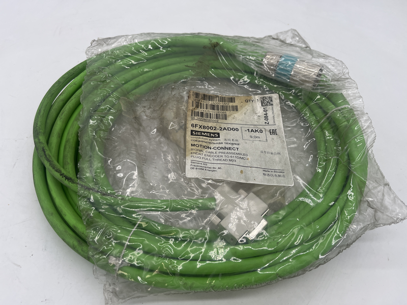 Signal cable preassembled endat encoder to 611d/mcu plug full thread m23 9 metri 6fx8002-2ad00-1ak0