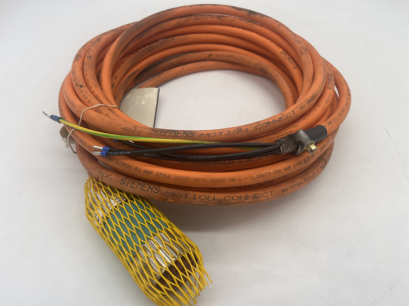 power cable pre-assembled 4x 2.5 C plug full thread size 1.5 for SIMODRIVE/MASTERDRIVES 6fx8002-5ca31-1bb0