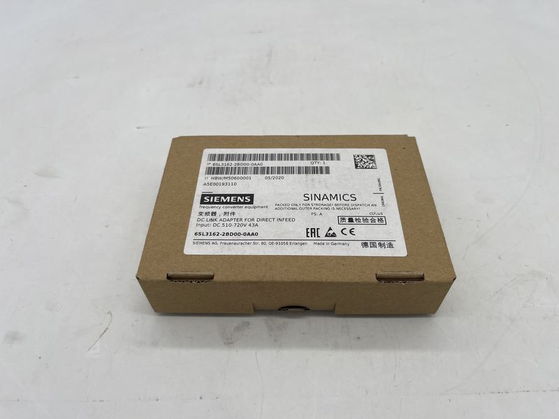 Dc link adapter for direct infeed 6sl3162-2bd00-0aa0