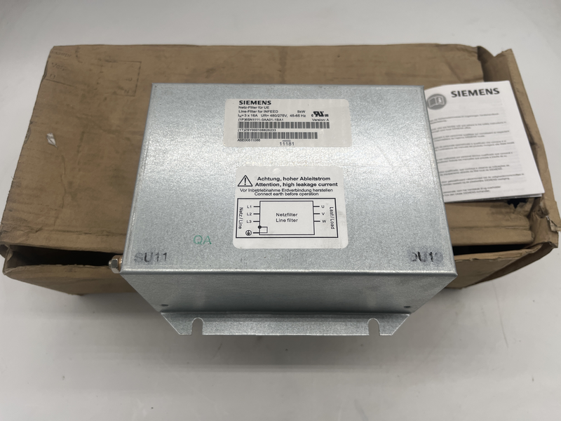 Filtro di linea 6sn1111-0aa01-1ba1