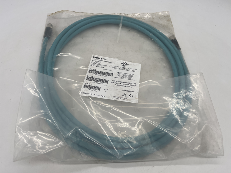 Simatic net profibus connecting cable m12-180/m12-180 pb fc trailing cable 6xv1830-3dh50