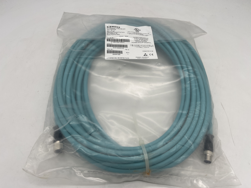 Simatic NET, CAVO DI COLLEGAMENTO PROFIBUS M12, (ET200), CAVO DI TRASPORTO PB FC PREASSEMBLATO con 2 CONNETTORI M12 10 metri 6xv1830-3dn10