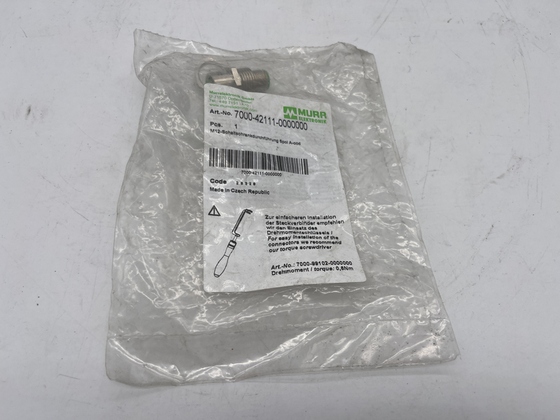 M12  5 poli a cord passa parete 7000-42111-0000000