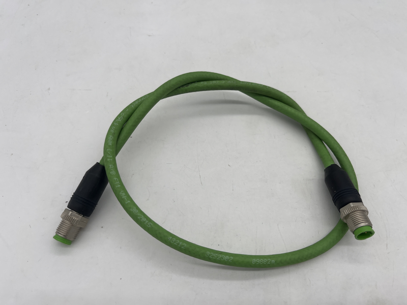 PUR-OB 2x2x0,34 schermato verde UL 0,6m 7000-44511-7960060
