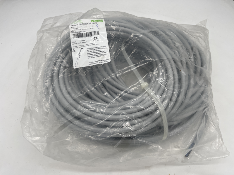 7/8” female straight pur 5x1,5 gray ul,csa drag chain ch 35 metri 7000-78021-9613500