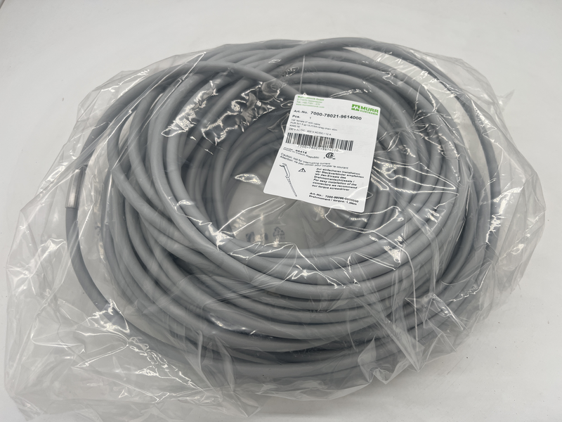 7/8” female 0* with cable pur 5x1.5 gy ul/csa+drag chain 40 metri 7000-78021-9614000