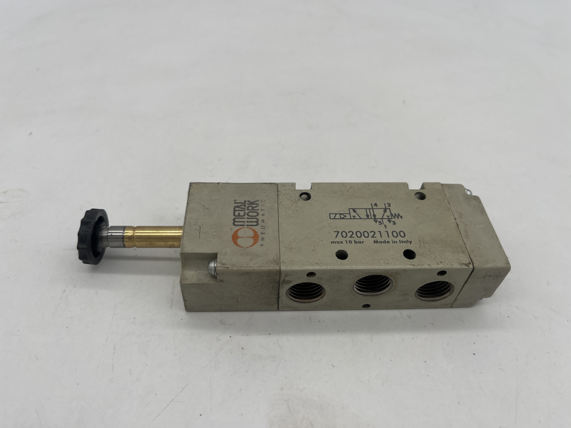 Elettrovalvola G 1/4, funzione 5/2, azionamento Pilota/Molla, 110 V ac, 220 V ac, 24 V ac/dc 7020021100