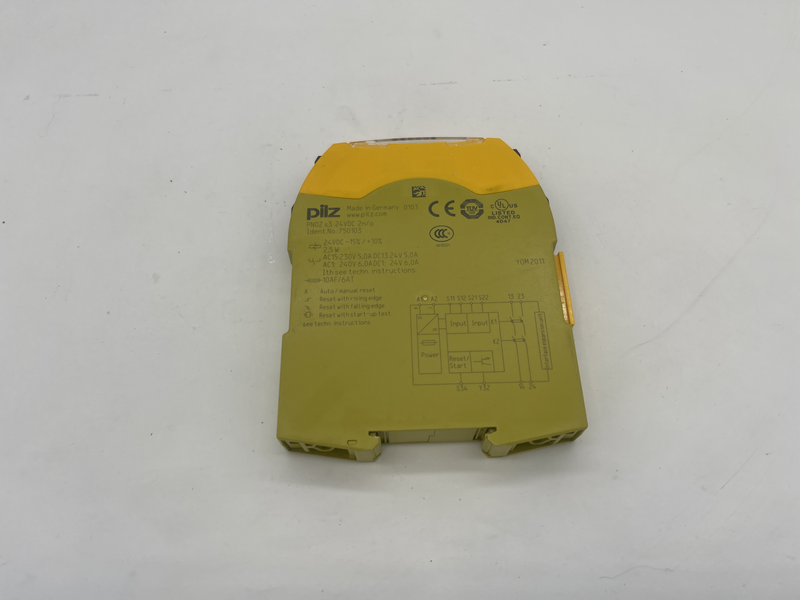 SAFETY MODULE PNOZ S3 24 VDC 2 N/O 750103