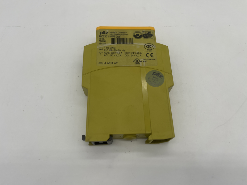 SAFETY MODULE PNOZ 110 VAC 2 N/O 774053