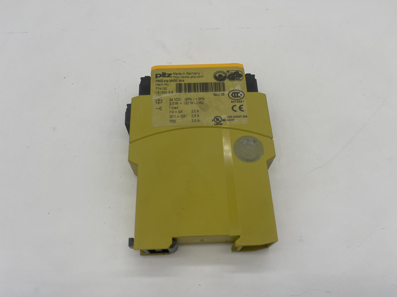 SAFETY MODULE PNOZ E1P 24 VDC 2 N/O 774130