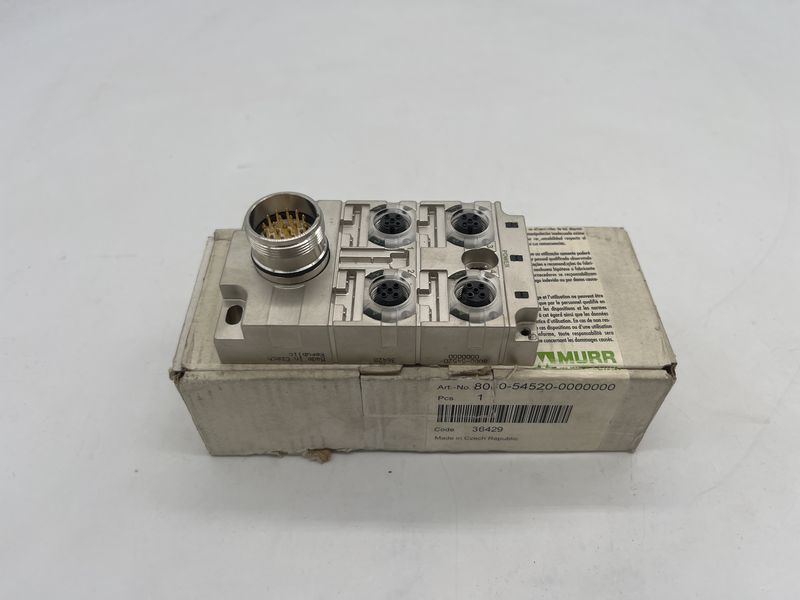 Distributore MVP 4xM12 5 poli - Interfaccia sensore-attuatore passiva 8000-54520-0000000