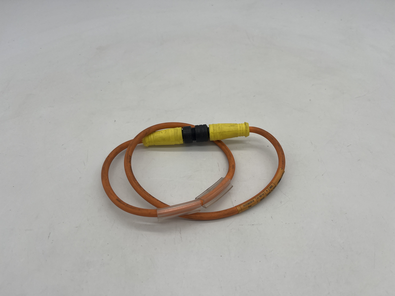 Female plug m12 to male plug m12 4x0,34 mm2 0,5 metri 884030p82m0067y