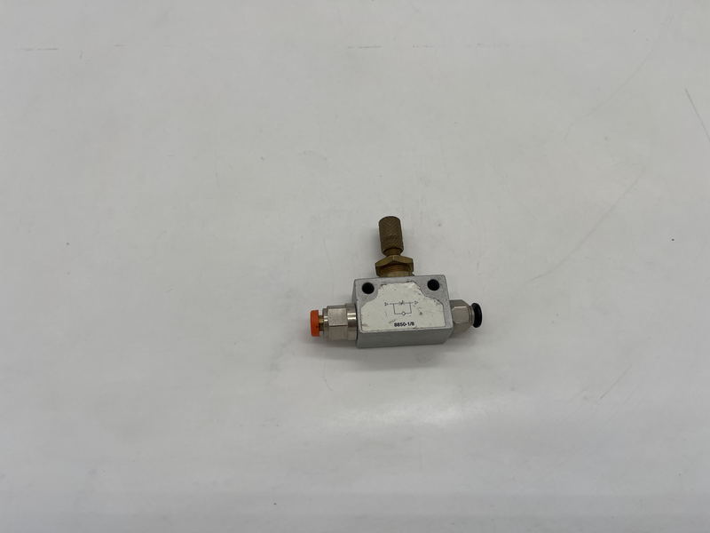 REGOLATORE DI FLUSSO UNIDIREZIONALE 8850-1/8