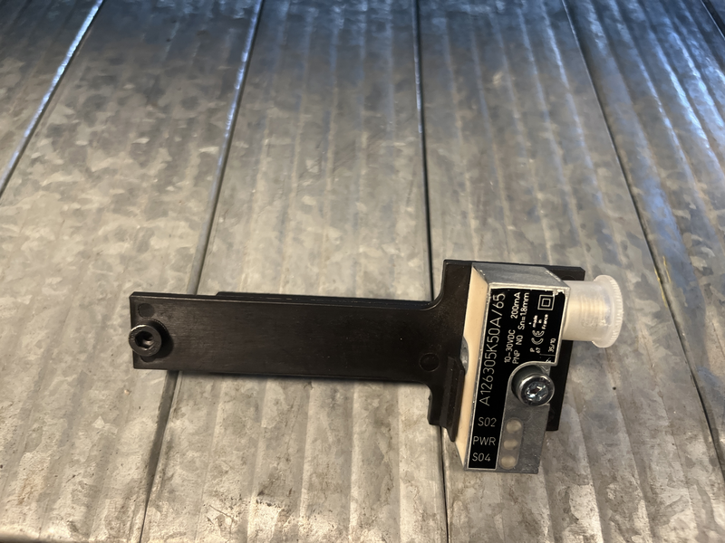 Sensore per serraggio pneumatico tunker A126305k50a/65