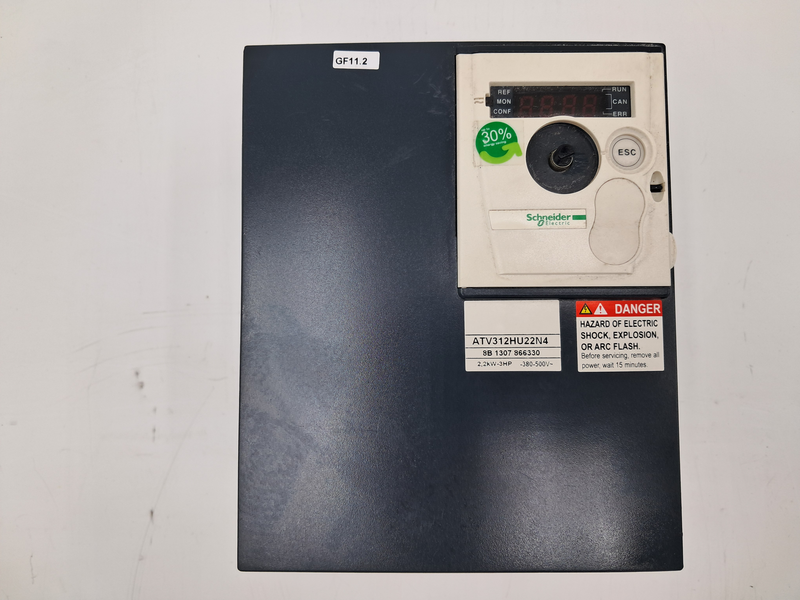 Variatore di velocità ATV312 - 2,2 kW - 5,9 kVA - 79 W - 380-500 V - 3ph ATV312HU22N4