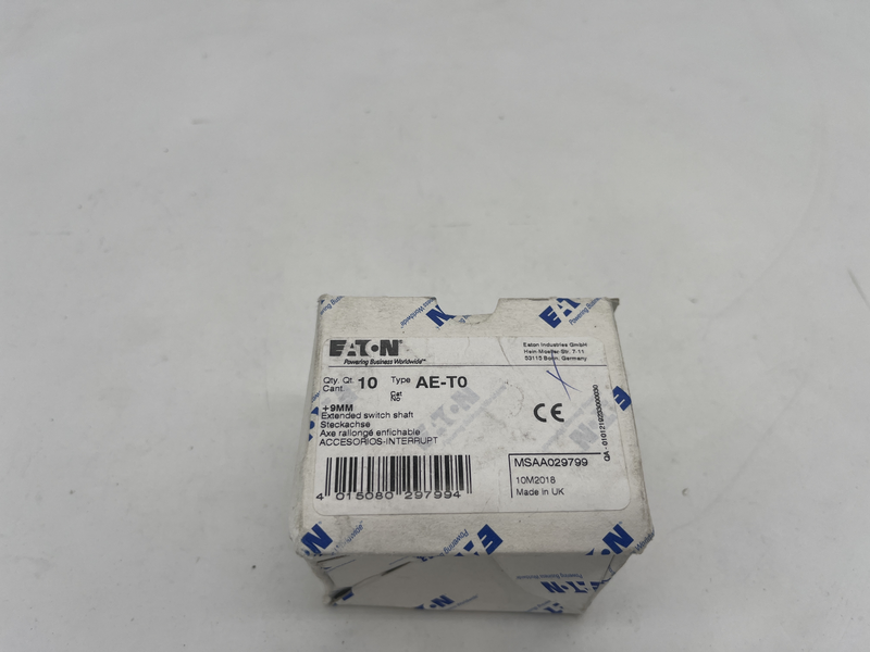 Extended switch shaft Ae-to
