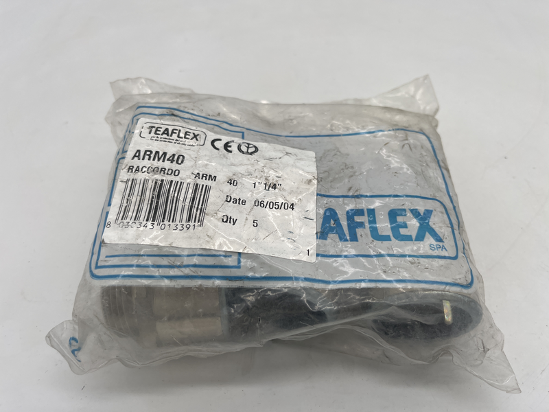 Raccordo ad innesto rapido in ottone filetto maschio IP67. ARM40. per diametro del tubo nominale, 40.00 Confezione da 5 pezzi Arm40