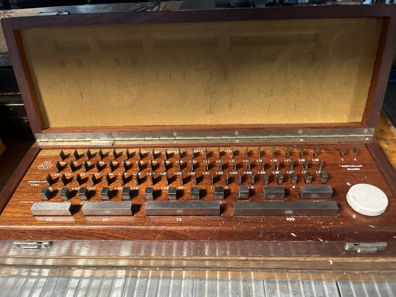 Blocchetti Johnson da 1.005 a 100 metallo duro 2 pezzi da 1 Art.1503