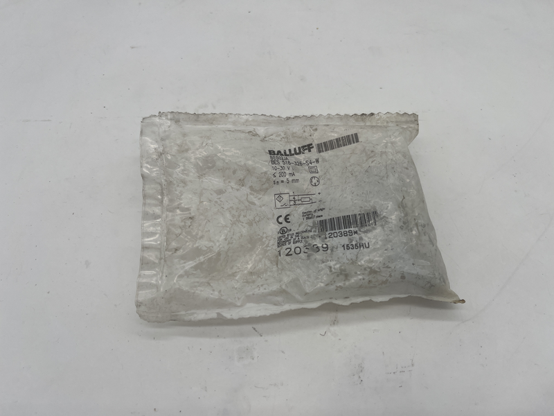 Sensore di prossimità Cilindro filettato BALLUFF, M18, rilevamento 5 mm, 10 → 30 V c.c BES516-326-S4-W
