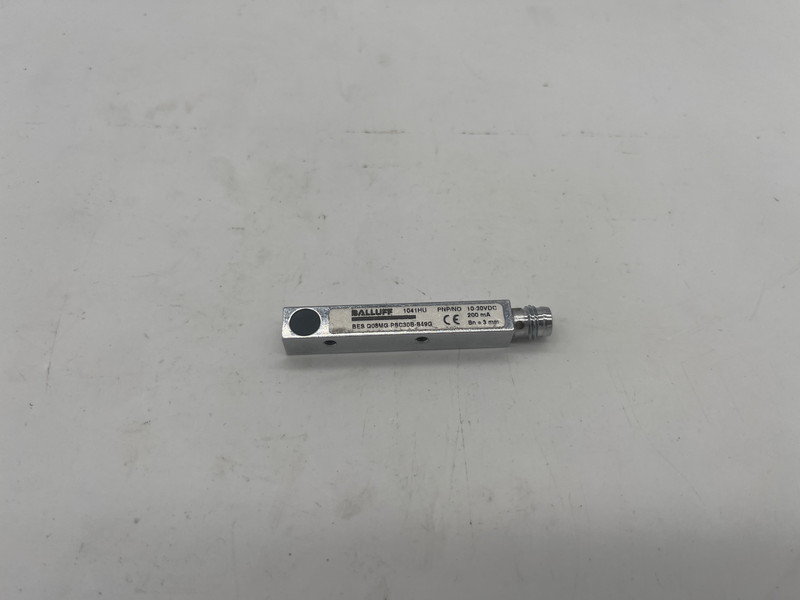 Sensore di prossimità a parallelepipedo BALLUFF, M8, rilevamento 3 mm, 10 → 30 V c.c BES Q08MG-PSC30B-S49G