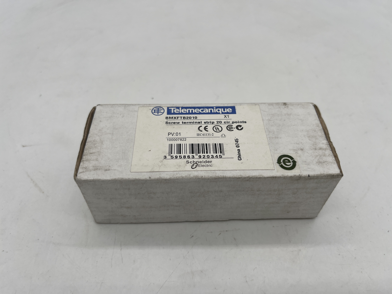 Screw terminal strip 20cir.points Bmxftb2010