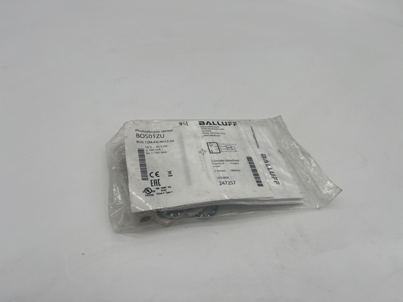 Photoelectric sensor Bos m12-pa-rh12-s4