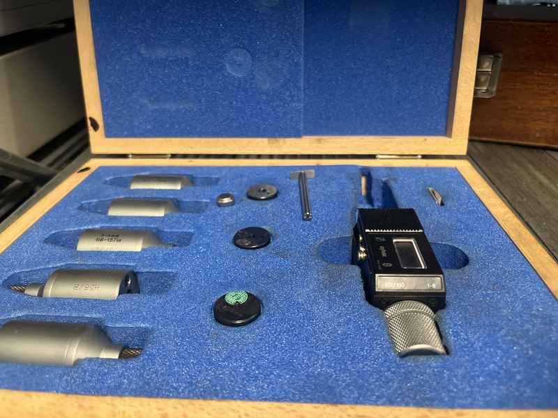 Split Bore Hole Inside Micrometer Bsu 100