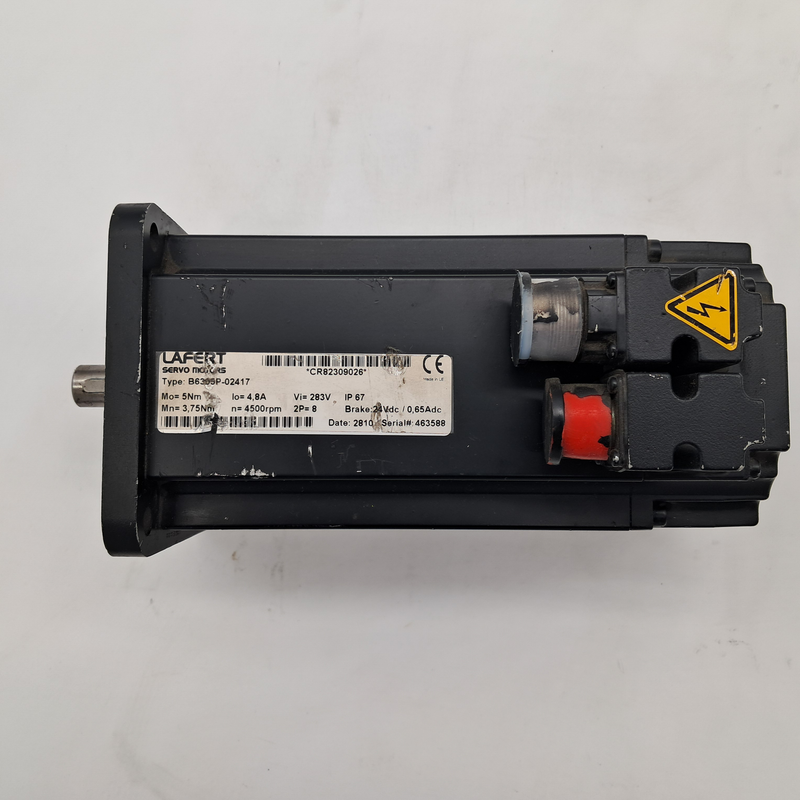 Mo= 5Nm Io= 4,8A Mn= 3,75Nm n= 4500rpm CR82309026