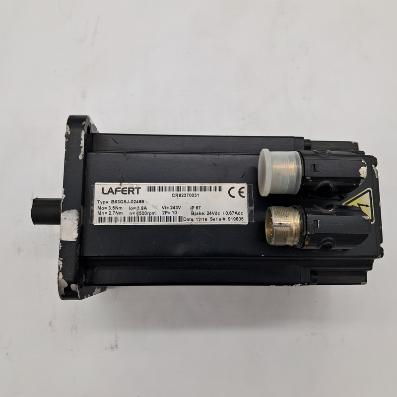Mo= 3,5Nm Io= 3,9A Mn= 2,7Nm n= 4500rpm CR82370031