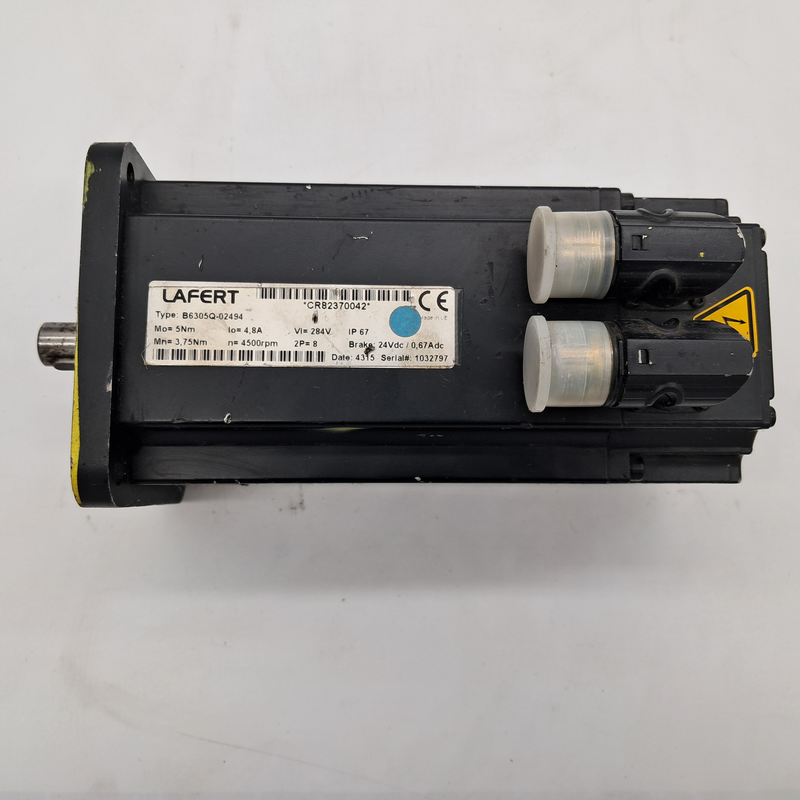 Mo= 5Nm Mn= 3,75Nm Io= 4,8A n= 4500rpm CR82370042