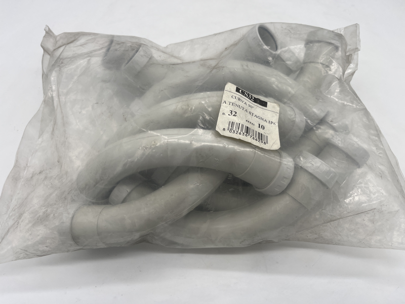 CURVA 90� A TENUTA STAGNA IP6 confezione da 5 pezzi CS32