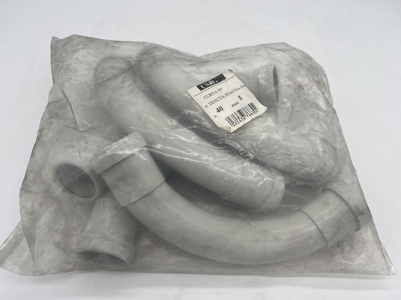 CURVA 90� A TENUTA STAGNA IP6 confezione da 5 pezzi CS40