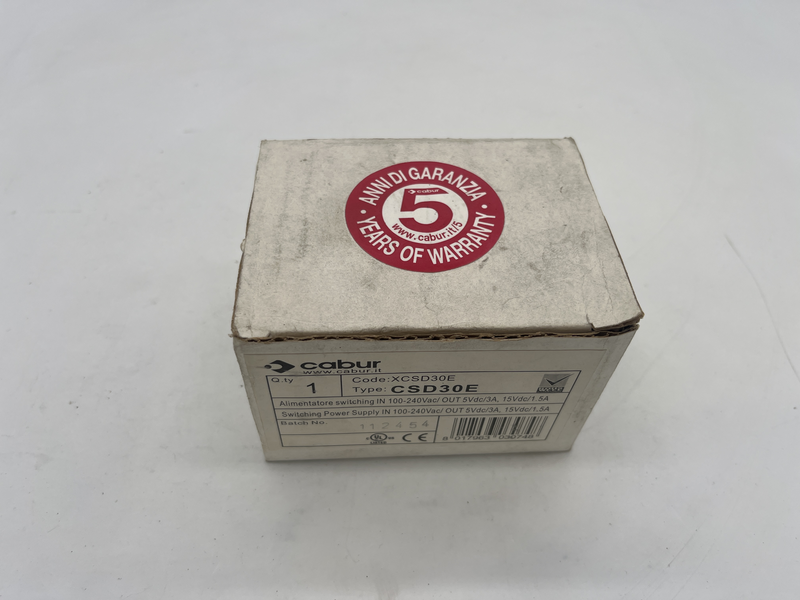 Alimentatore switching 15vdc 1.5a Csd30e