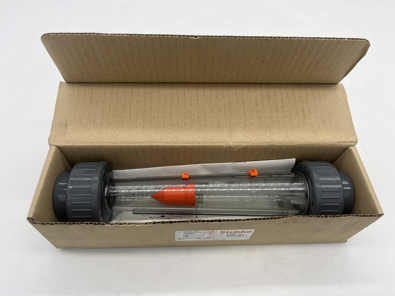 Misuratore di portata per liquidi, portata: fino a 200 l/min, materiale: PVC, utilizzato in sistemi di trattamento delle acque DFM 200