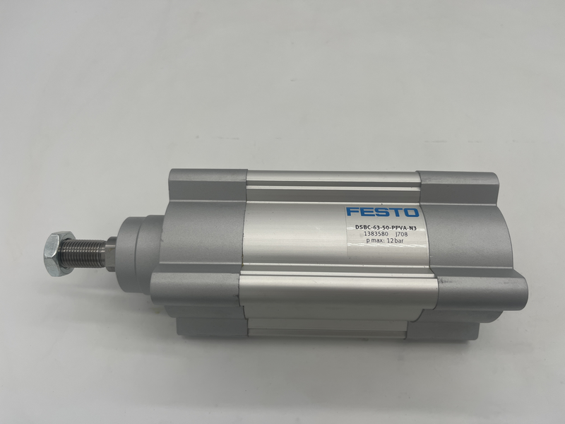 Cilindro standard�DSBC-63-50-PPVA-N3�Corsa=50 mm, Diametro pistone=63 mm, Filettatura stelo pistone=M16x1,5, Ammortizzazione=PPV DSBC-63-50-PPVA-N3