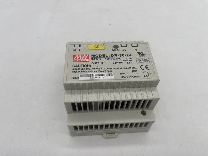 Power supply 100-240v 1.1a Dr-30-24
