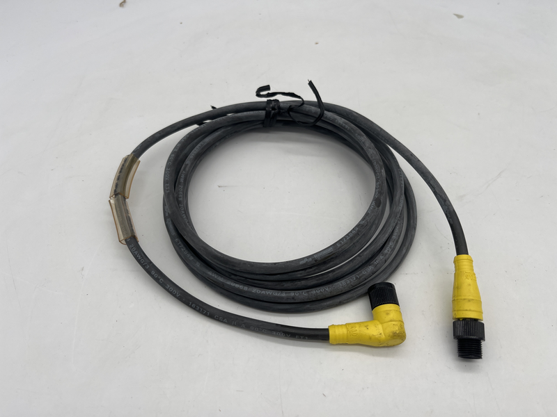 Cavo 1,5 metri maschio m12 5 pin femmina m12 90^ 5 pin E172949