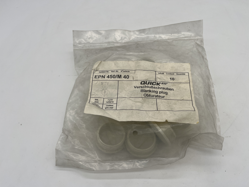 BLANKING PLUG confezione 5 pezzi EPN450/M40