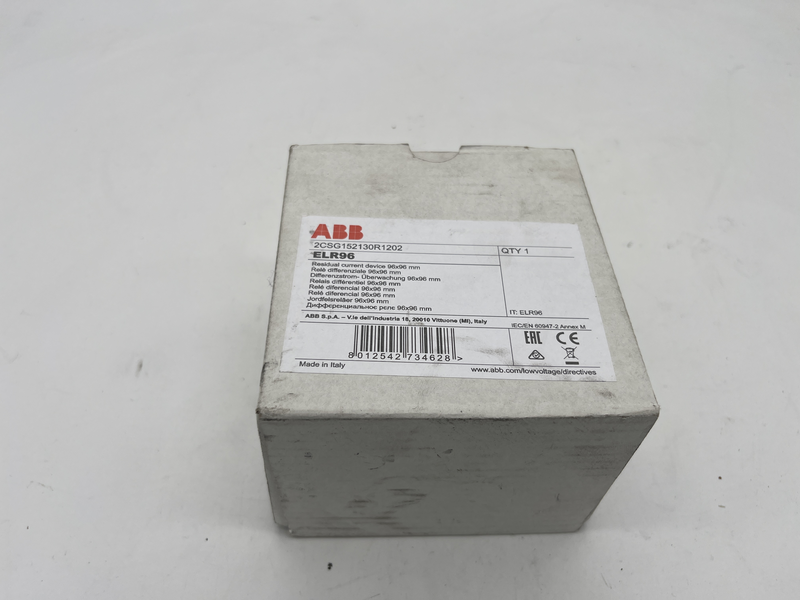 Relay differenziale fronte quadro elettrico Elr96