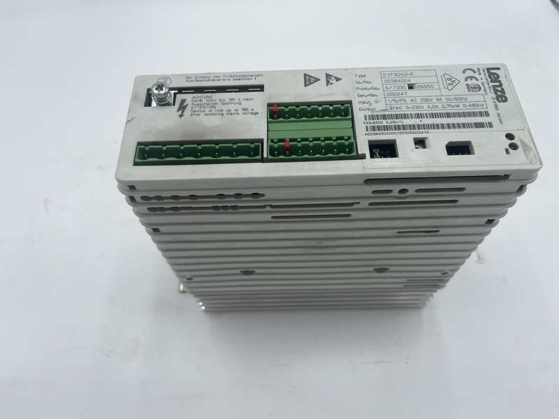 Inverter Alimentazione monofase 190-260 V. +/-0% – pot. 0,75 kW Evf8202-e