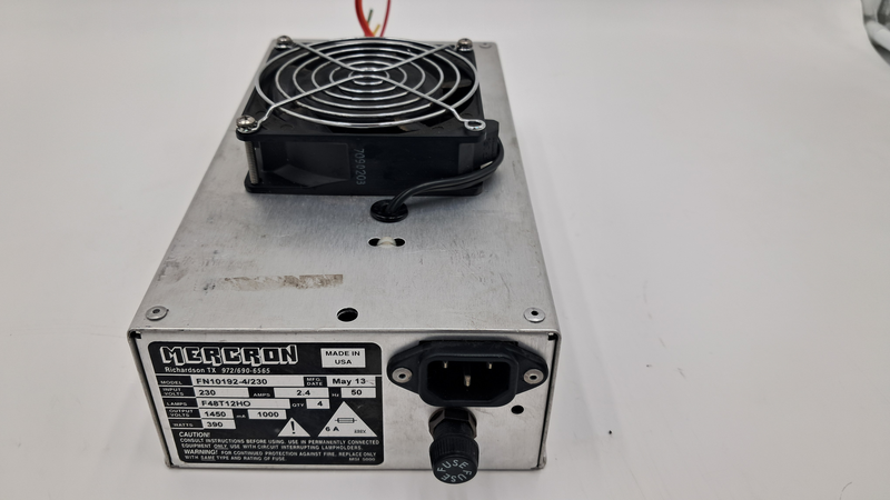 Input Volts: 230 Output Volts: 1450 mA: 1000 Watts: 390MFG Date: May 13 Lamps: F48T12HO QTY: 4 FN10192-4/230