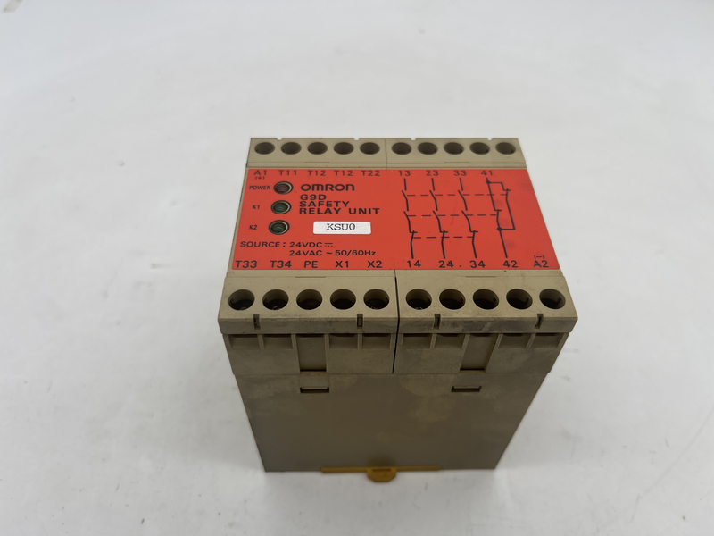 Safety relay unit G9d-301