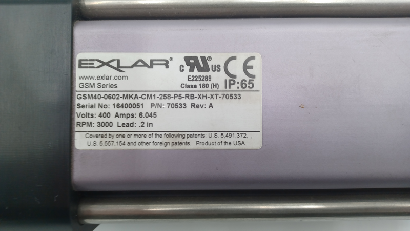 Linear Actuator GSM40-0602-MKA-CM1-258-P5-RB-XH-XT-70533